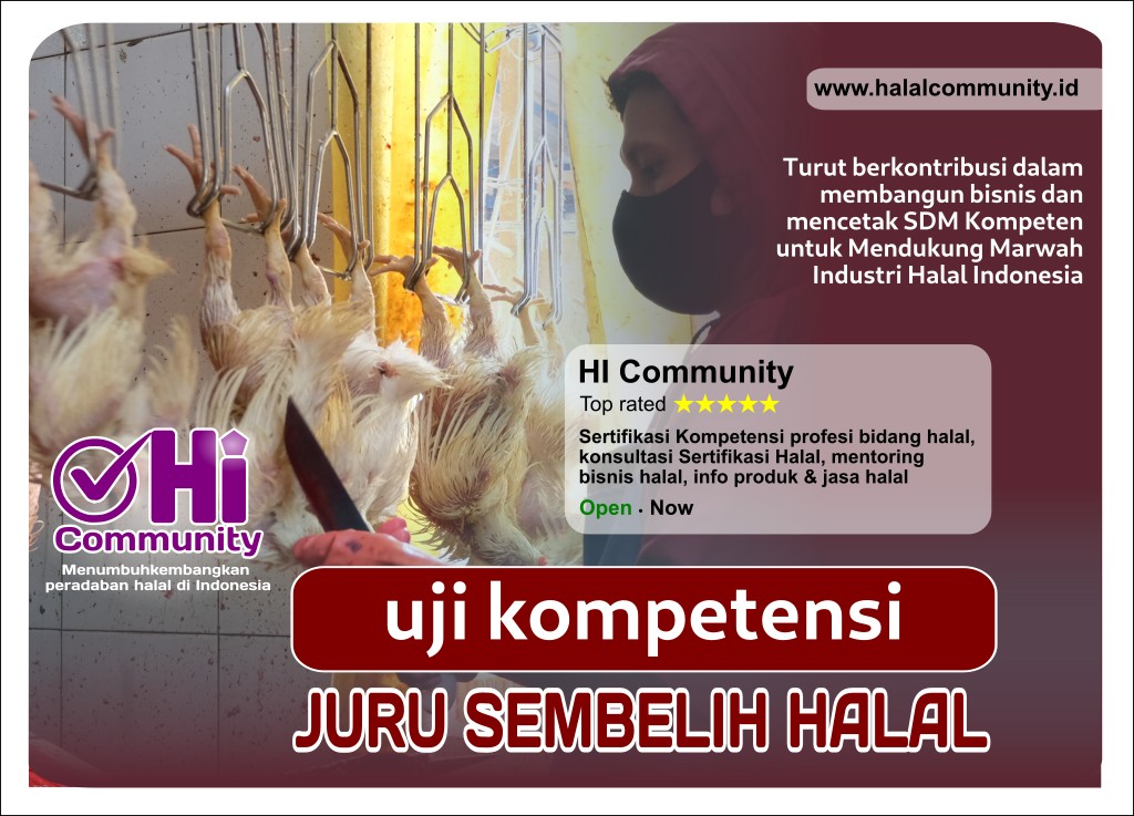 Sertifikasi Profesi Uji Kompetensi Juru Sembelih Halal Rumah Potong Hewan